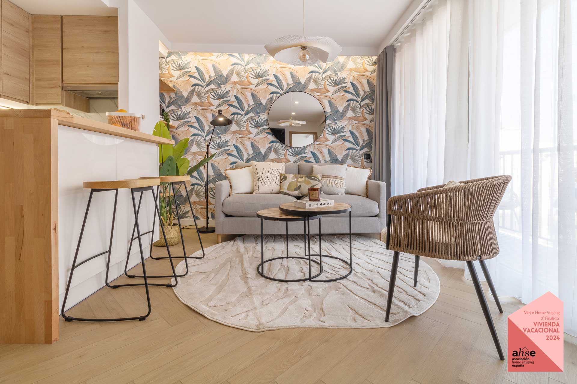 Decoración Home Staging en un salón