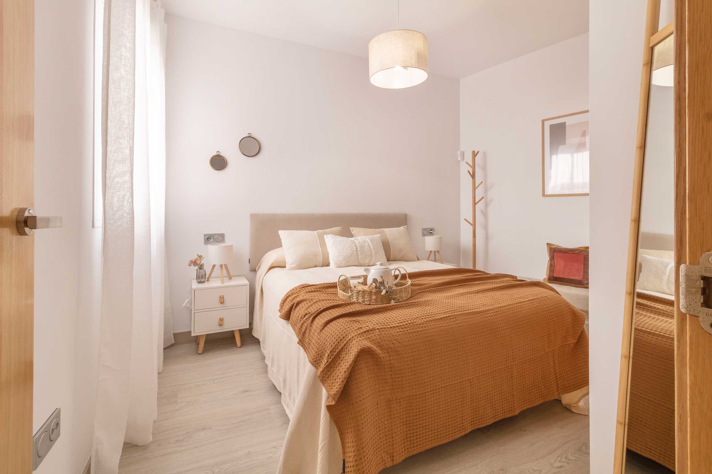 Decoración de un dormitorio con Home Staging