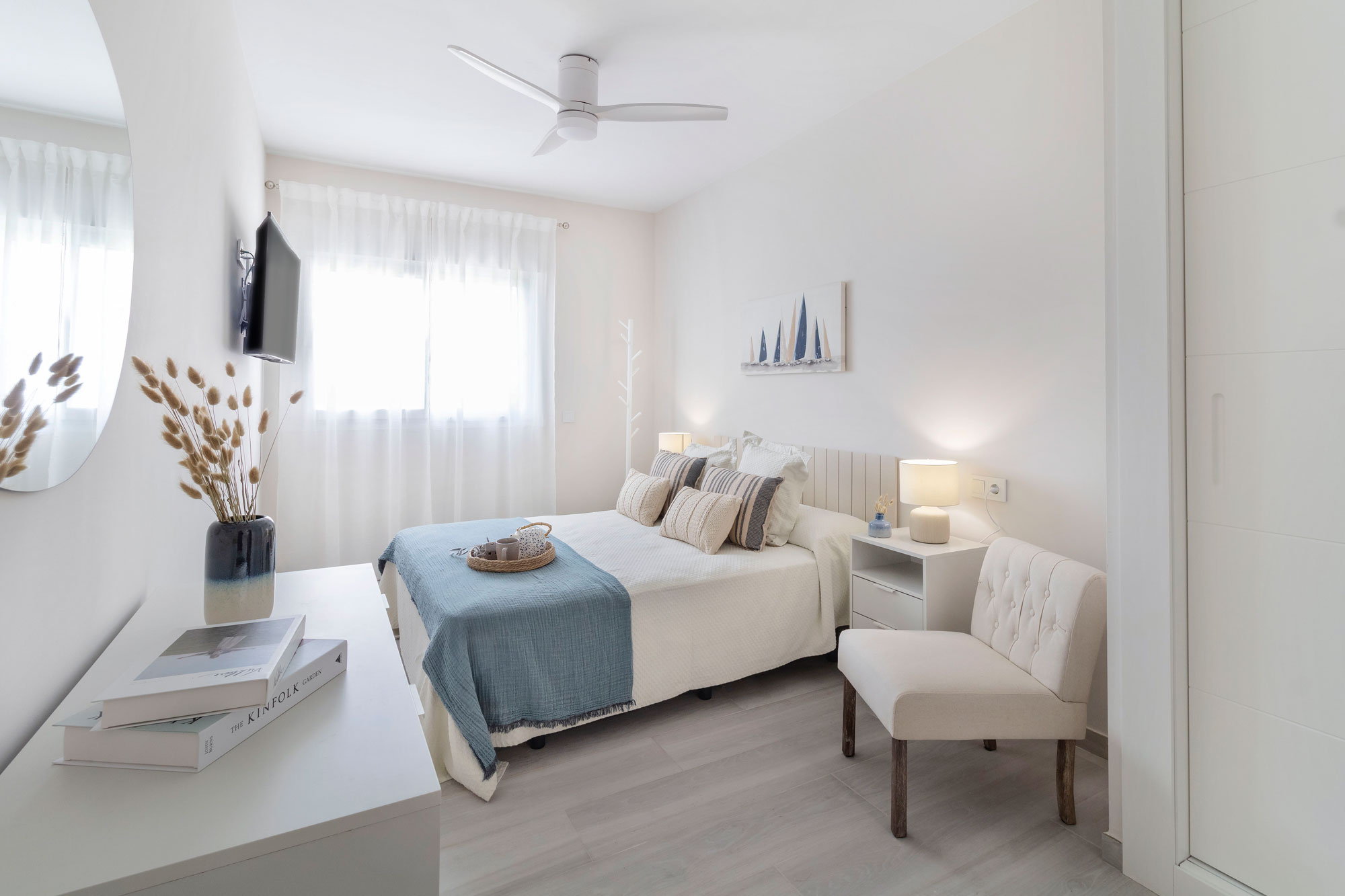Decoración Home Staging en un dormitorio