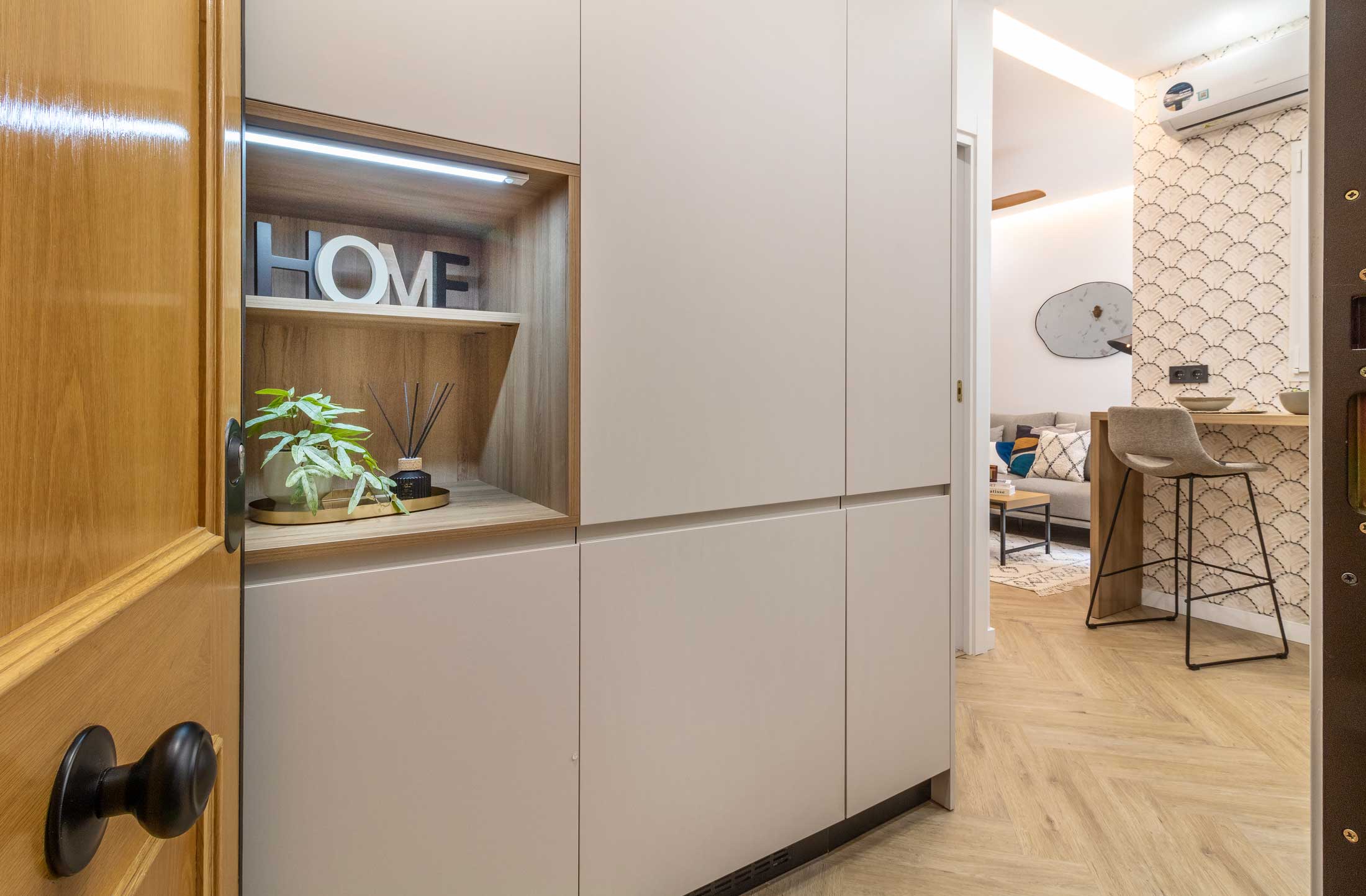 Decoración Staging en un estudio