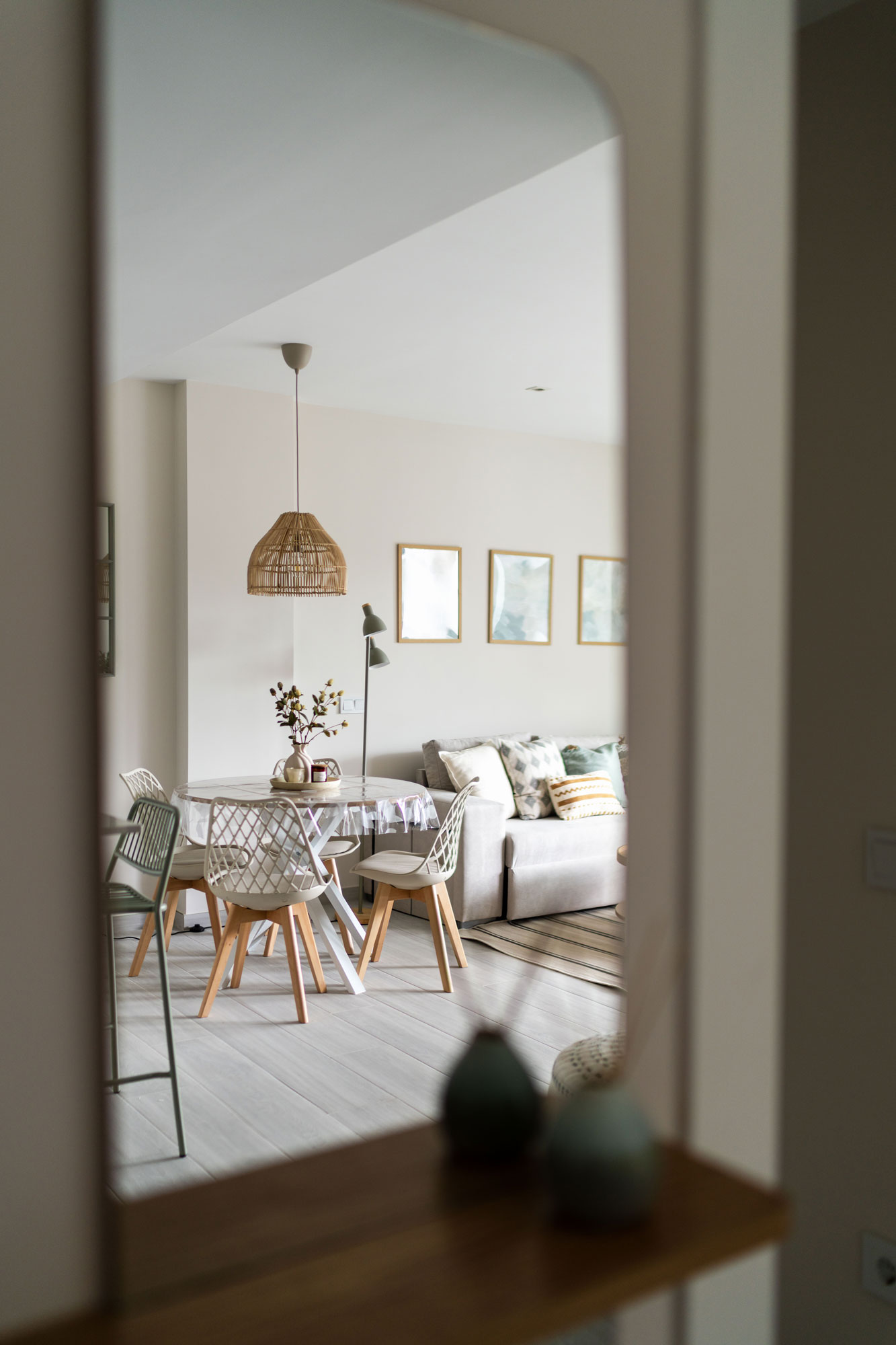 Decoración Home Staging en un salón-comedor