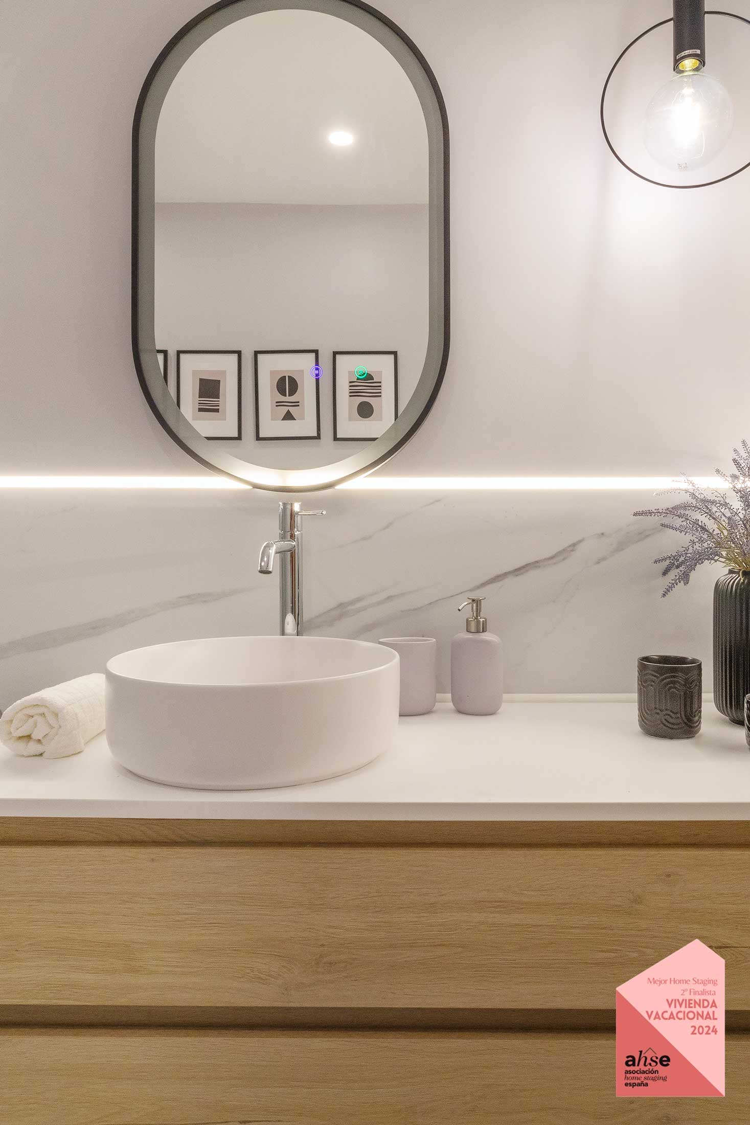 Decoración Home Staging en un baño