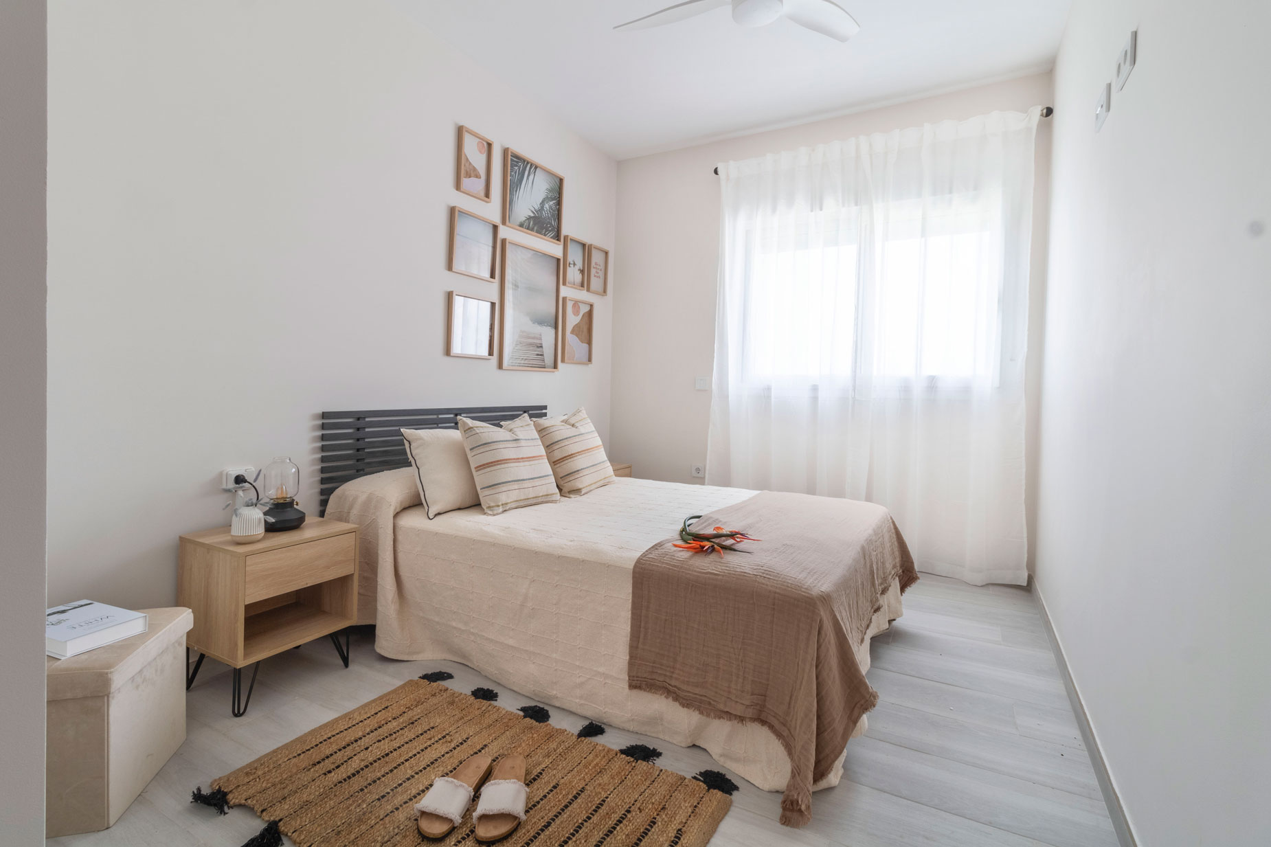 Decoración Home Staging en un dormitorio