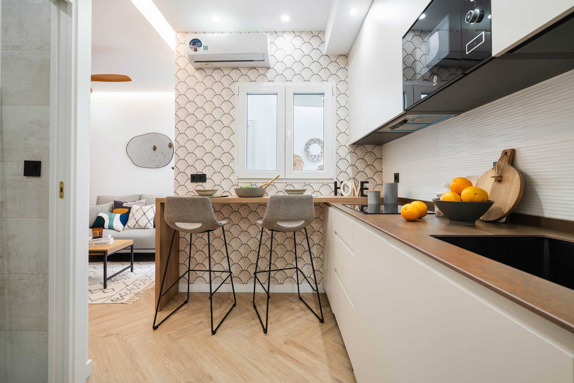 Decoración Staging en un estudio
