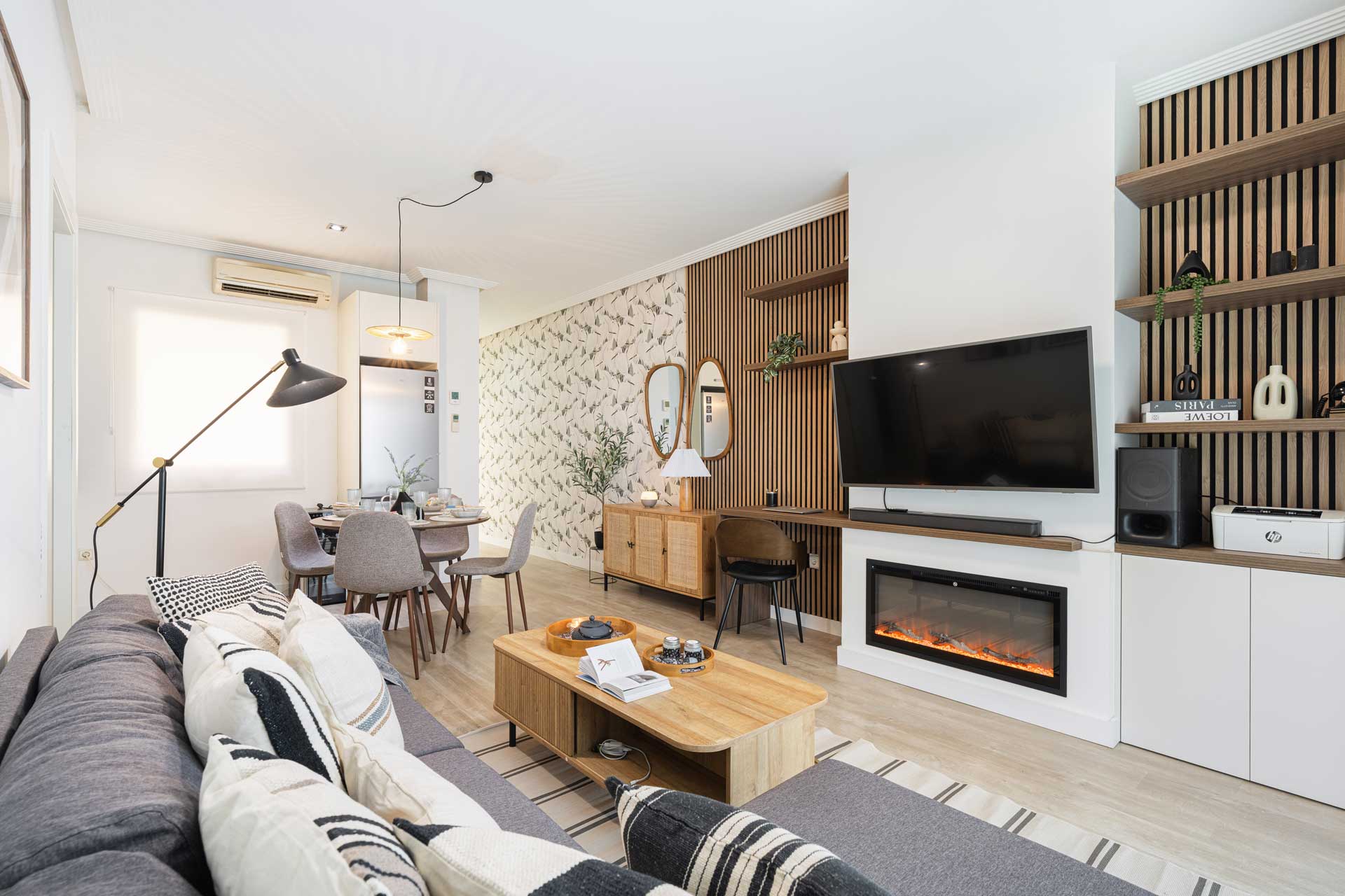 Decoración Home Staging en un salón