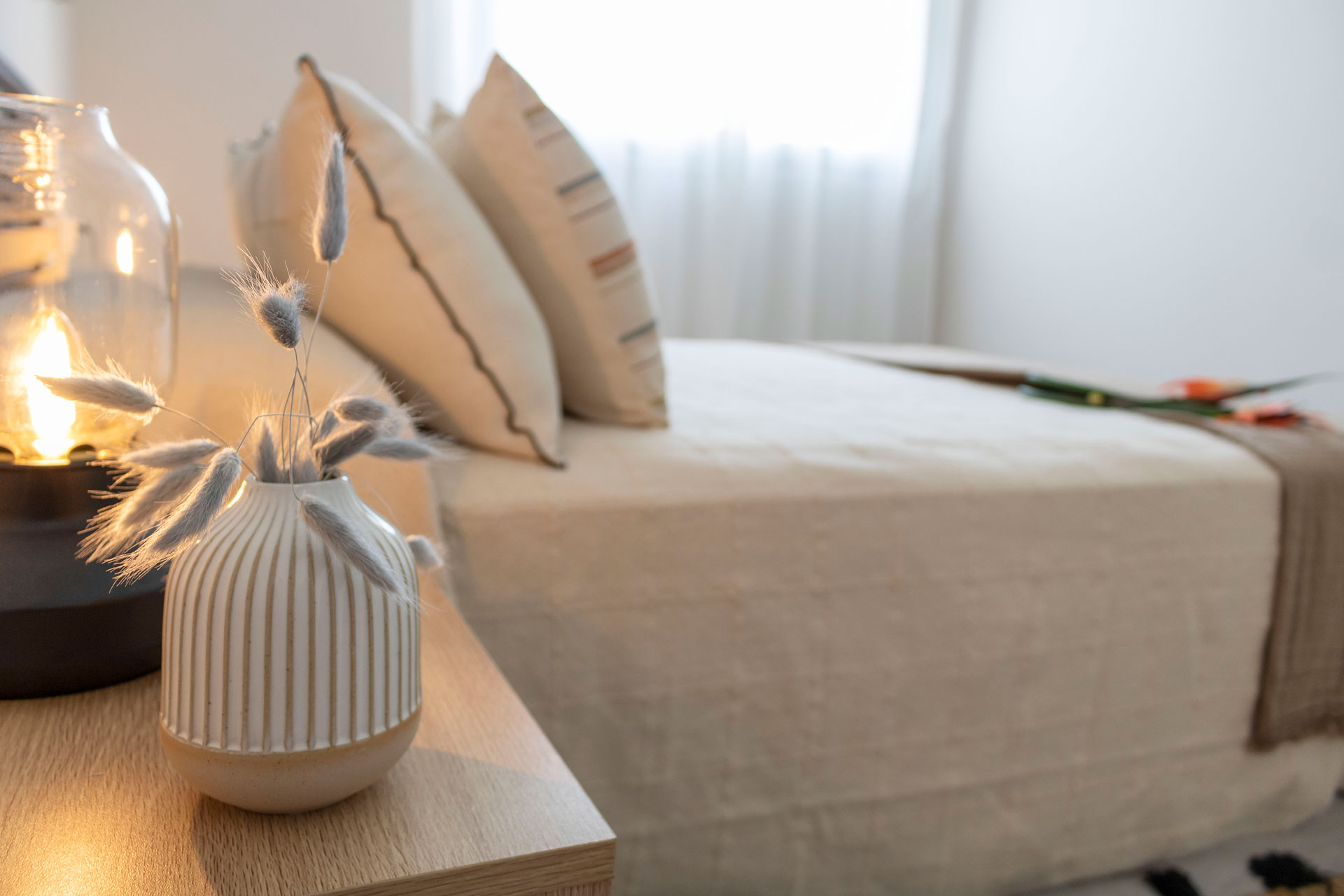 Decoración Home Staging en un dormitorio