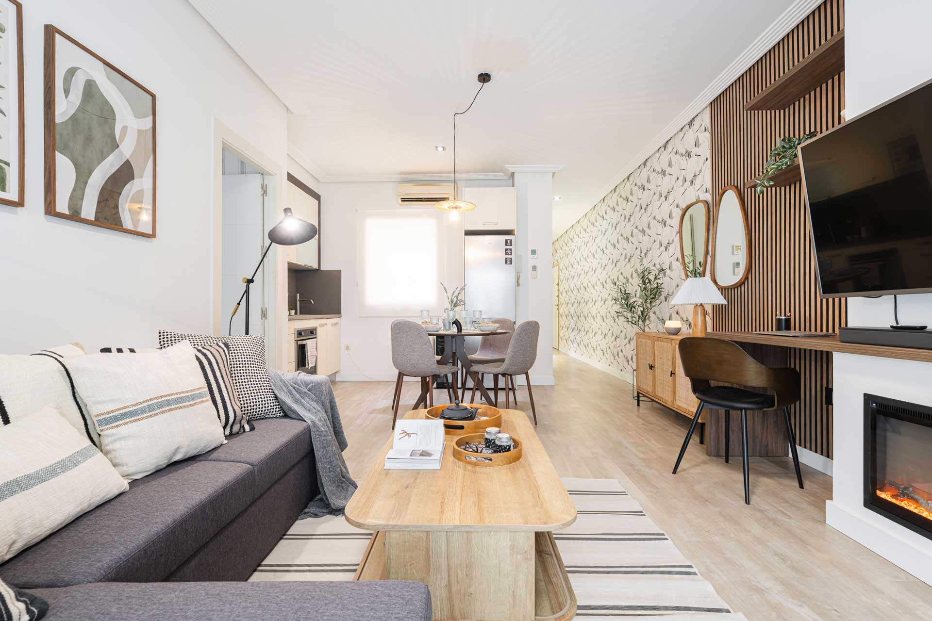 Decoración Home Staging en un salón