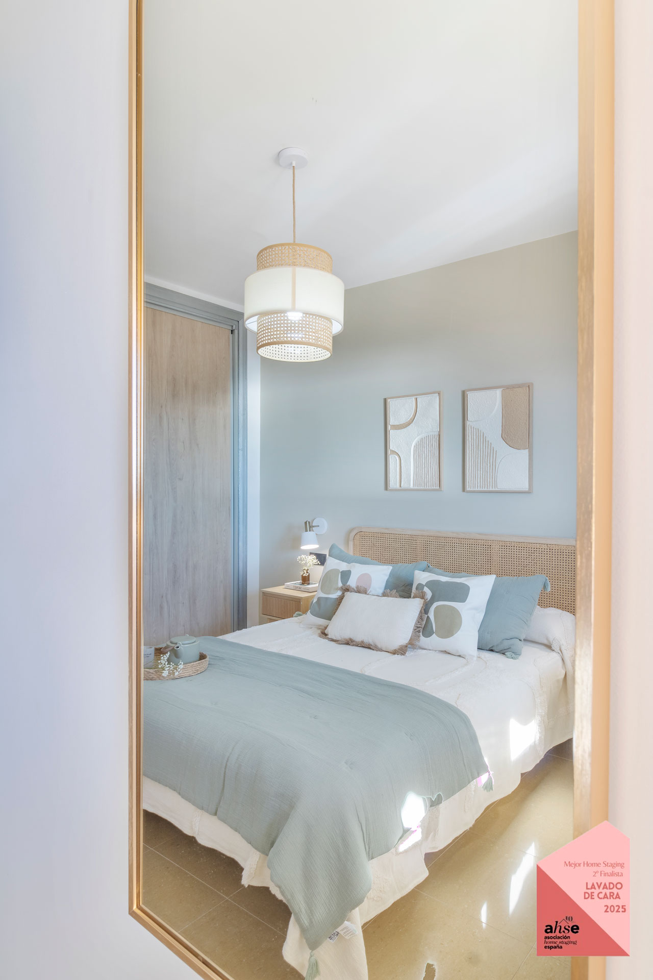 Decoración Home Staging en un dormitorio
