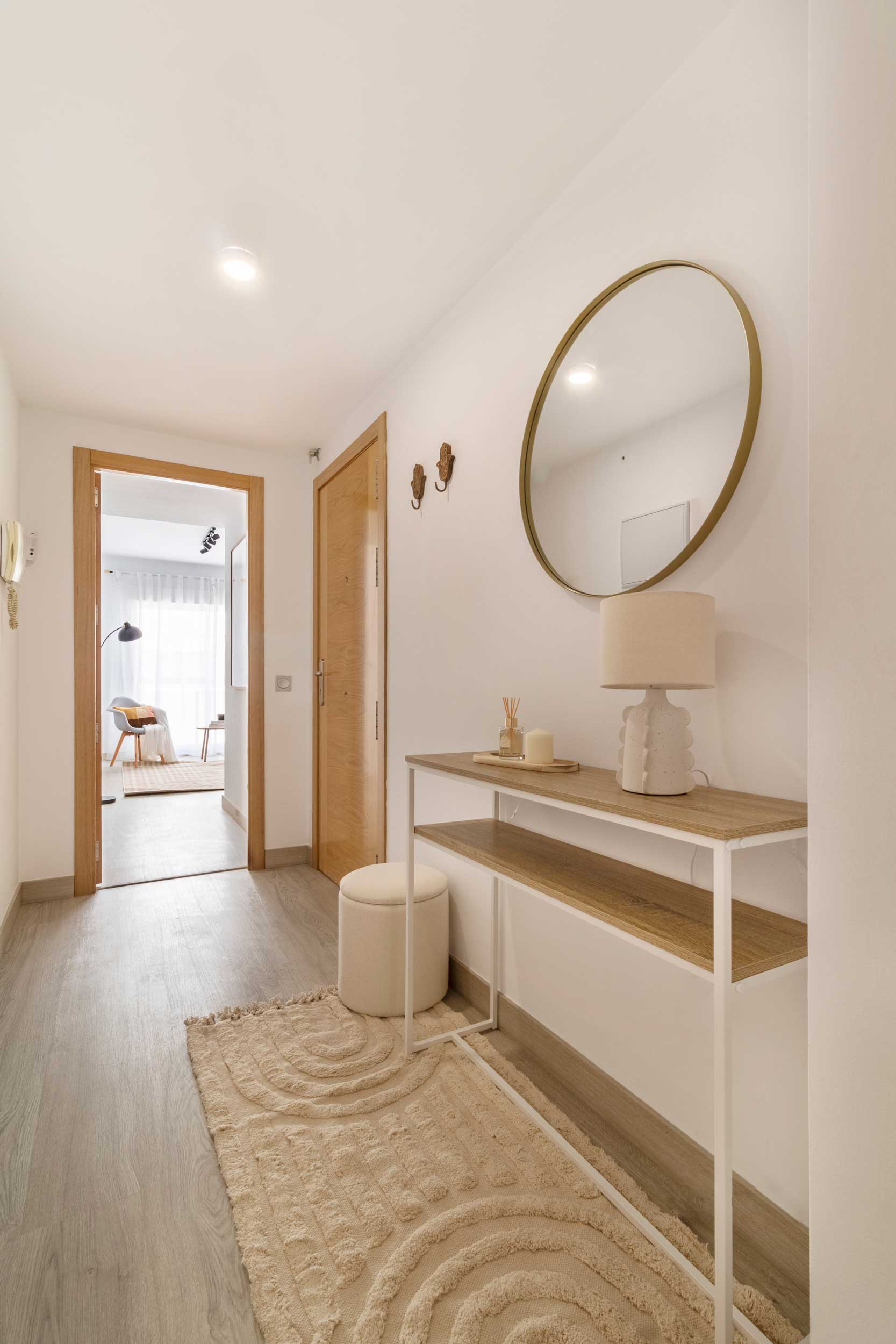 Recibidor con Home Staging