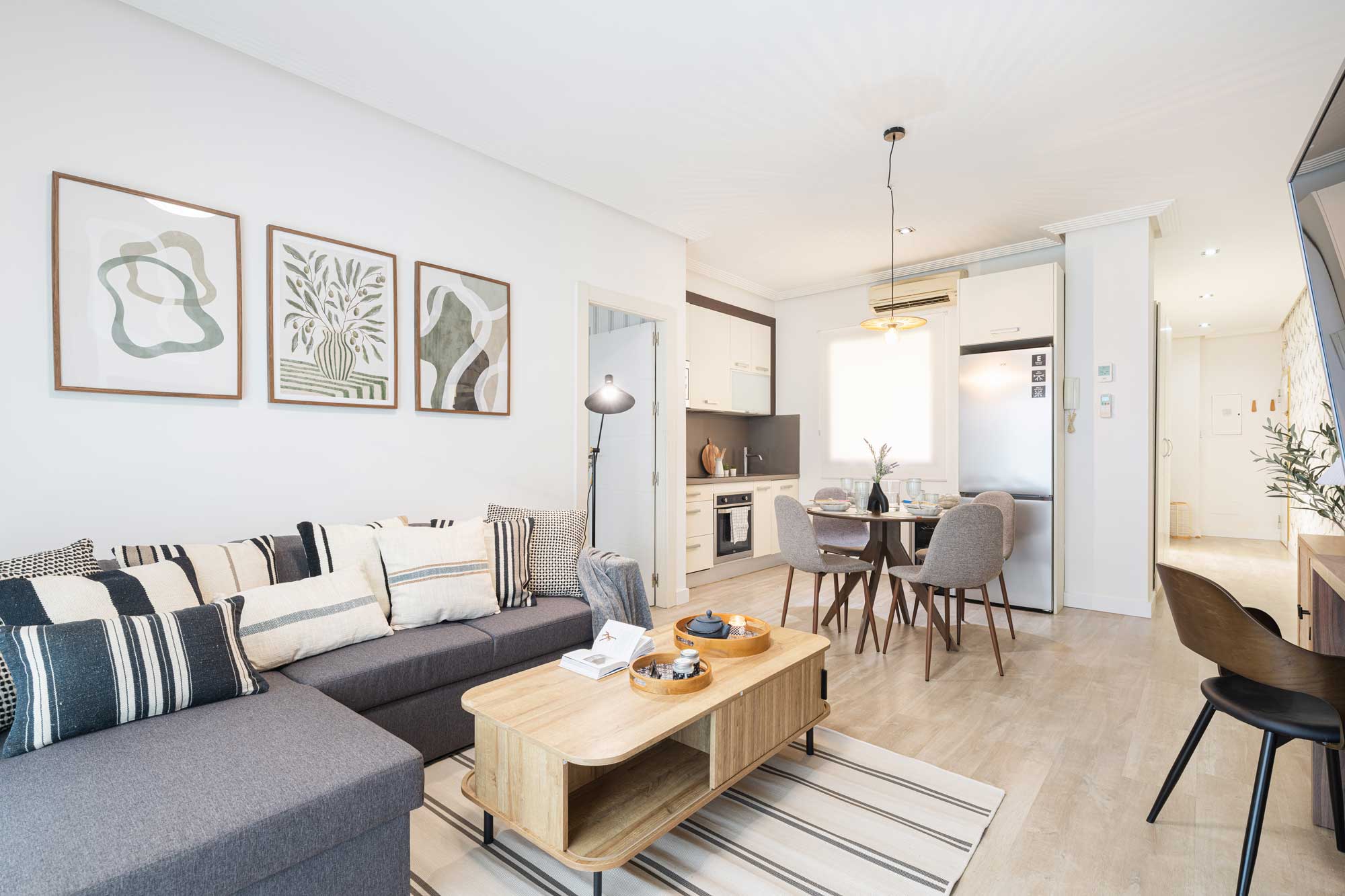 Decoración Home Staging en un salón