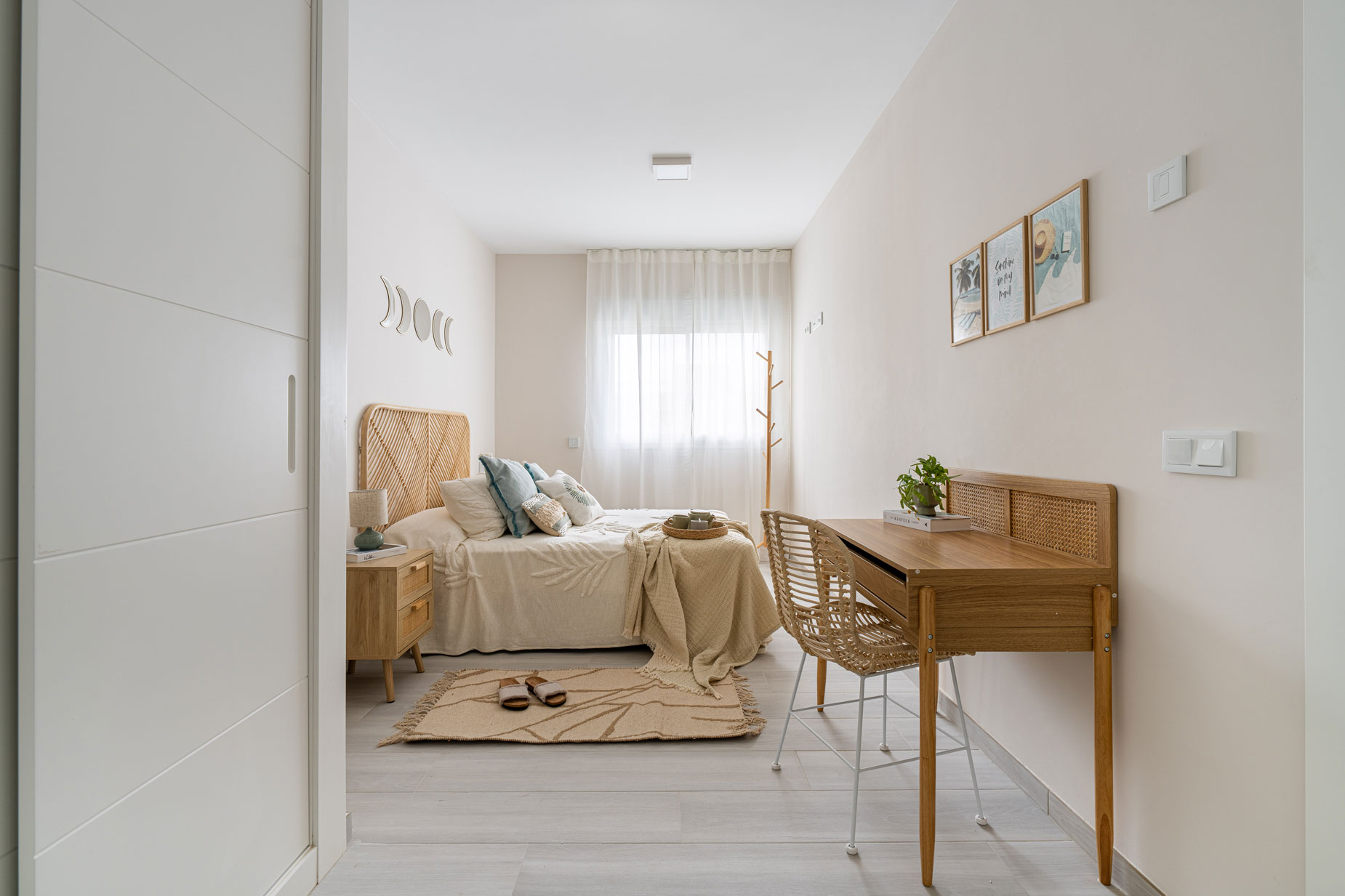 Decoración Home Staging en un dormitorio