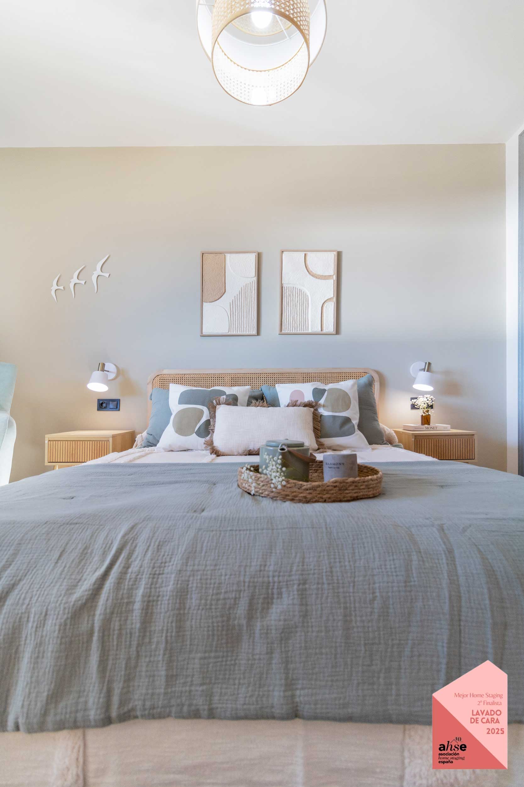Decoración Home Staging en un dormitorio