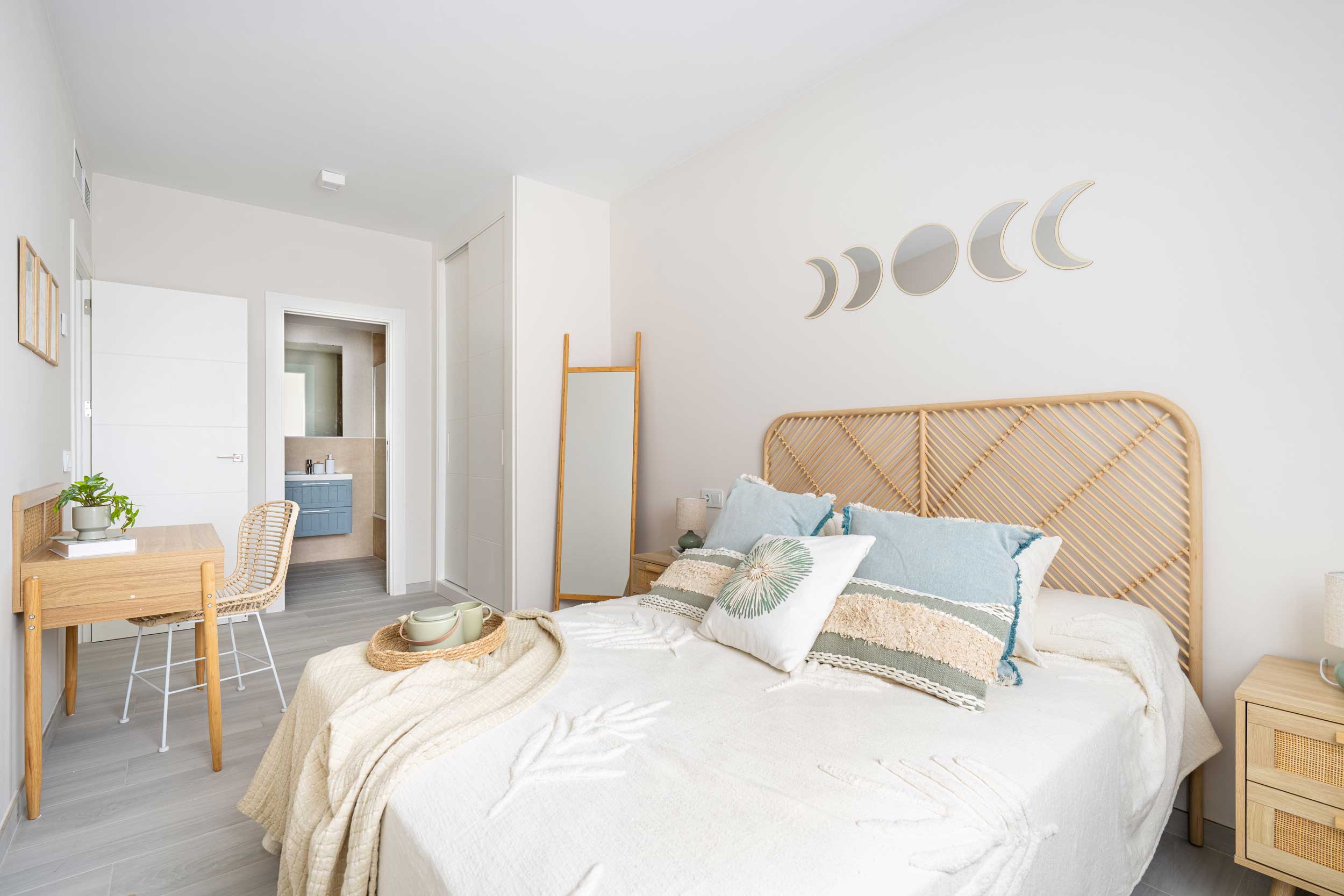 Decoración Home Staging en un dormitorio