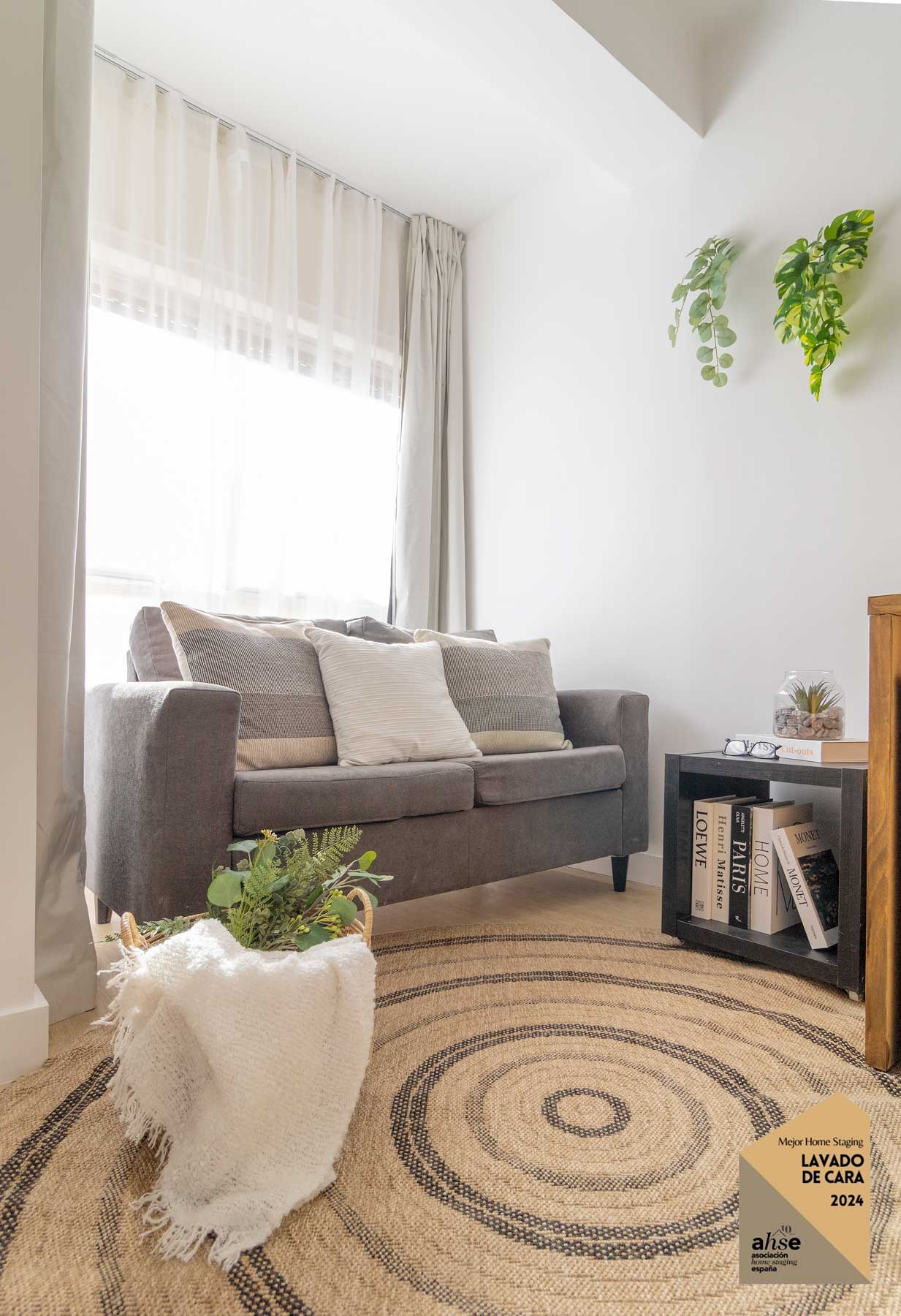 Decoración Home Staging en una habitación para alquiler