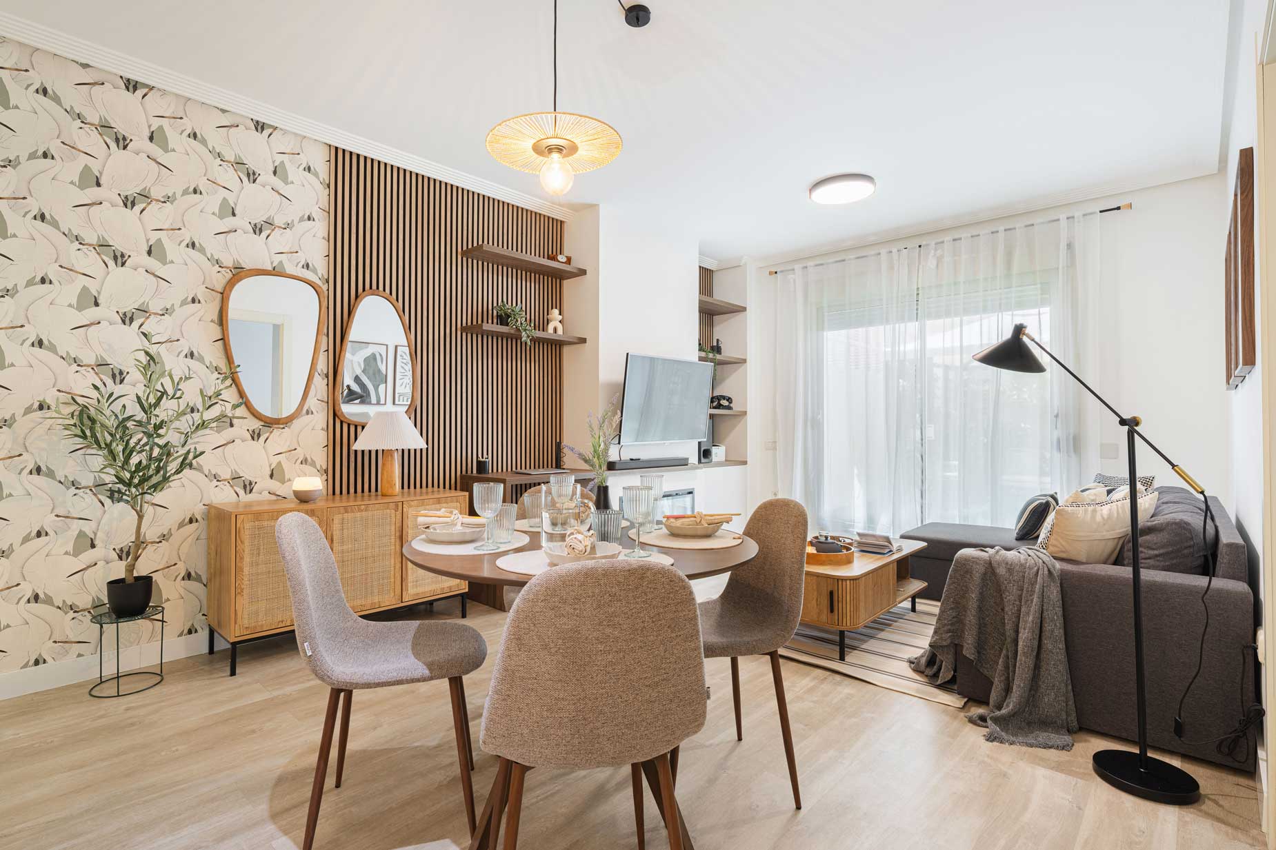 Decoración Home Staging en un salón