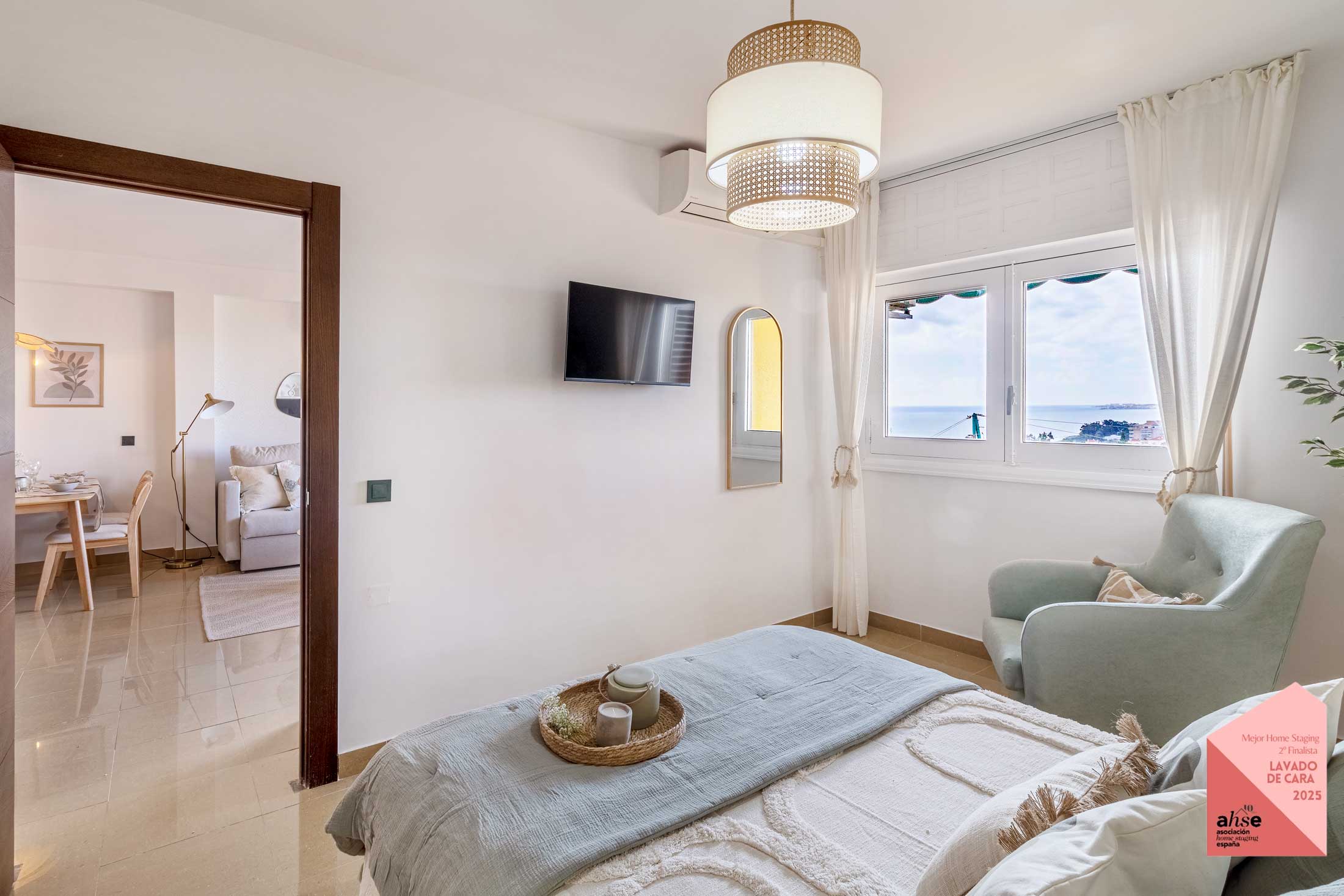 Decoración Home Staging en un dormitorio