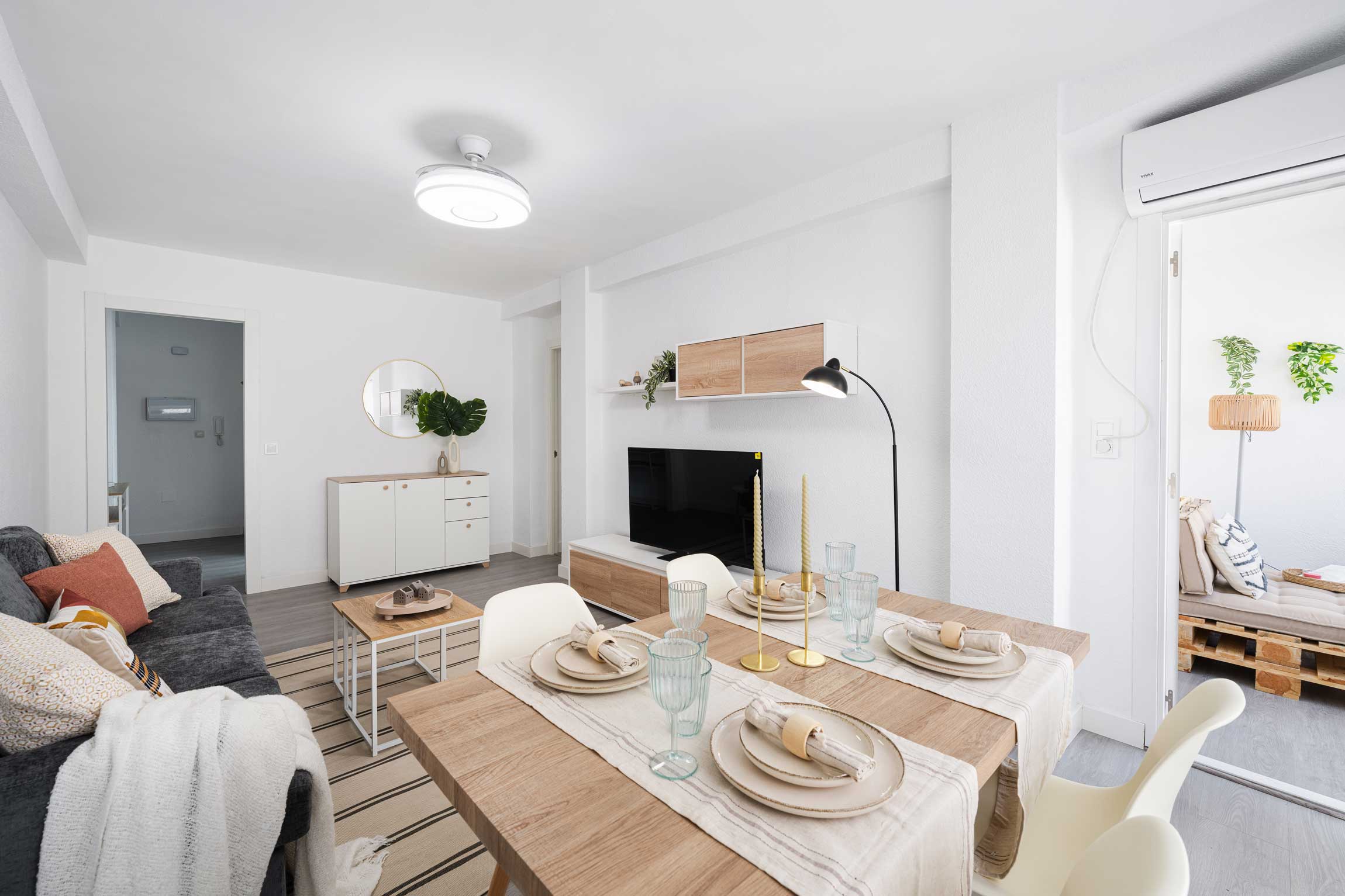 Decoración Home Staging en un salón