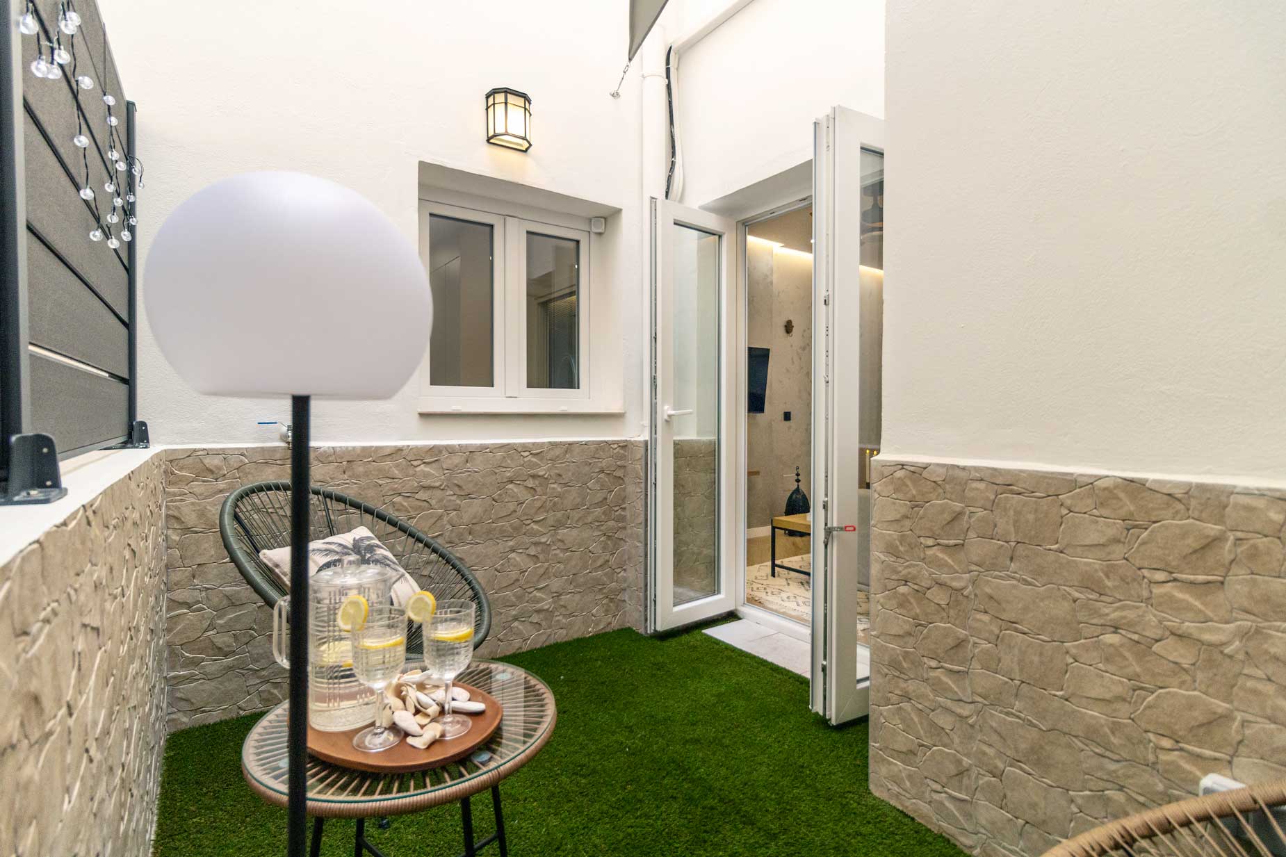 Decoración Home Staging en una terraza