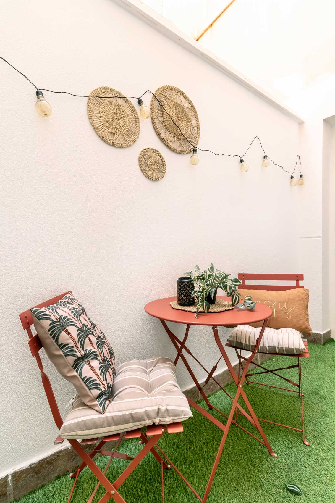 Decoración de un patio con Home Staging