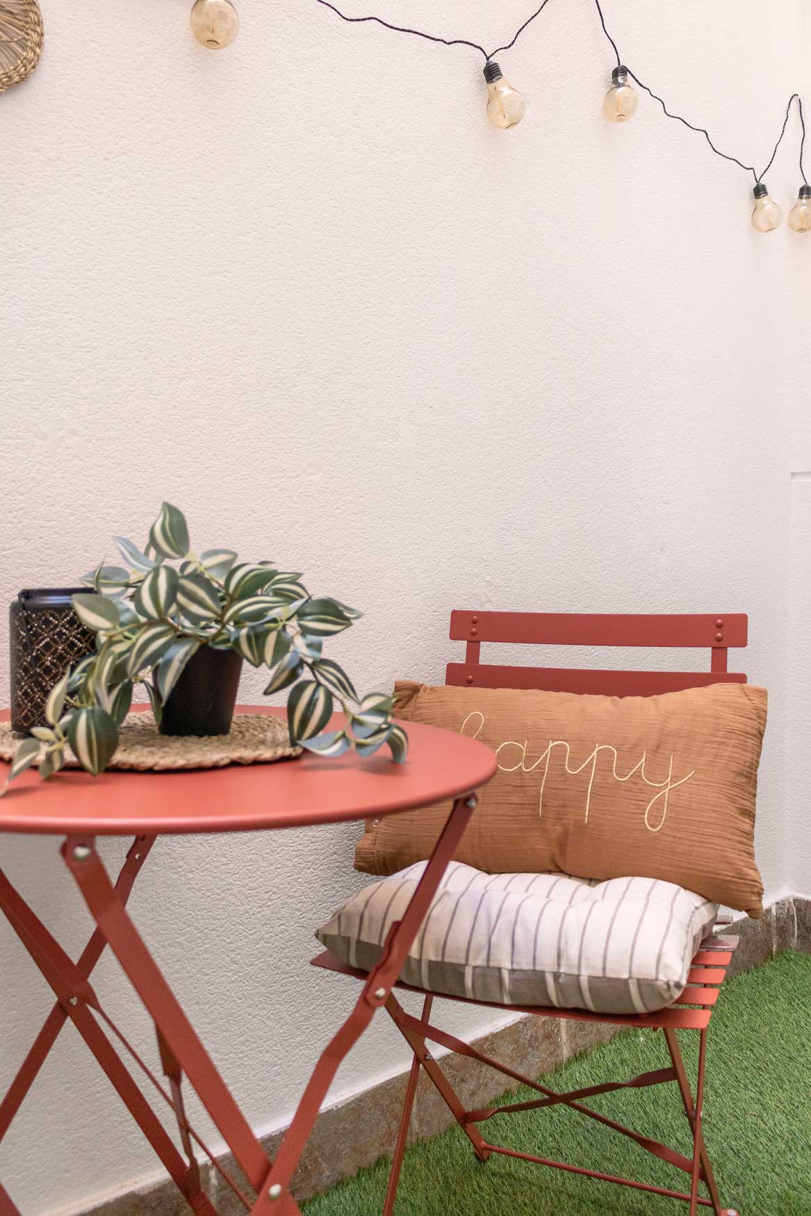 Decoración de un patio con Home Staging
