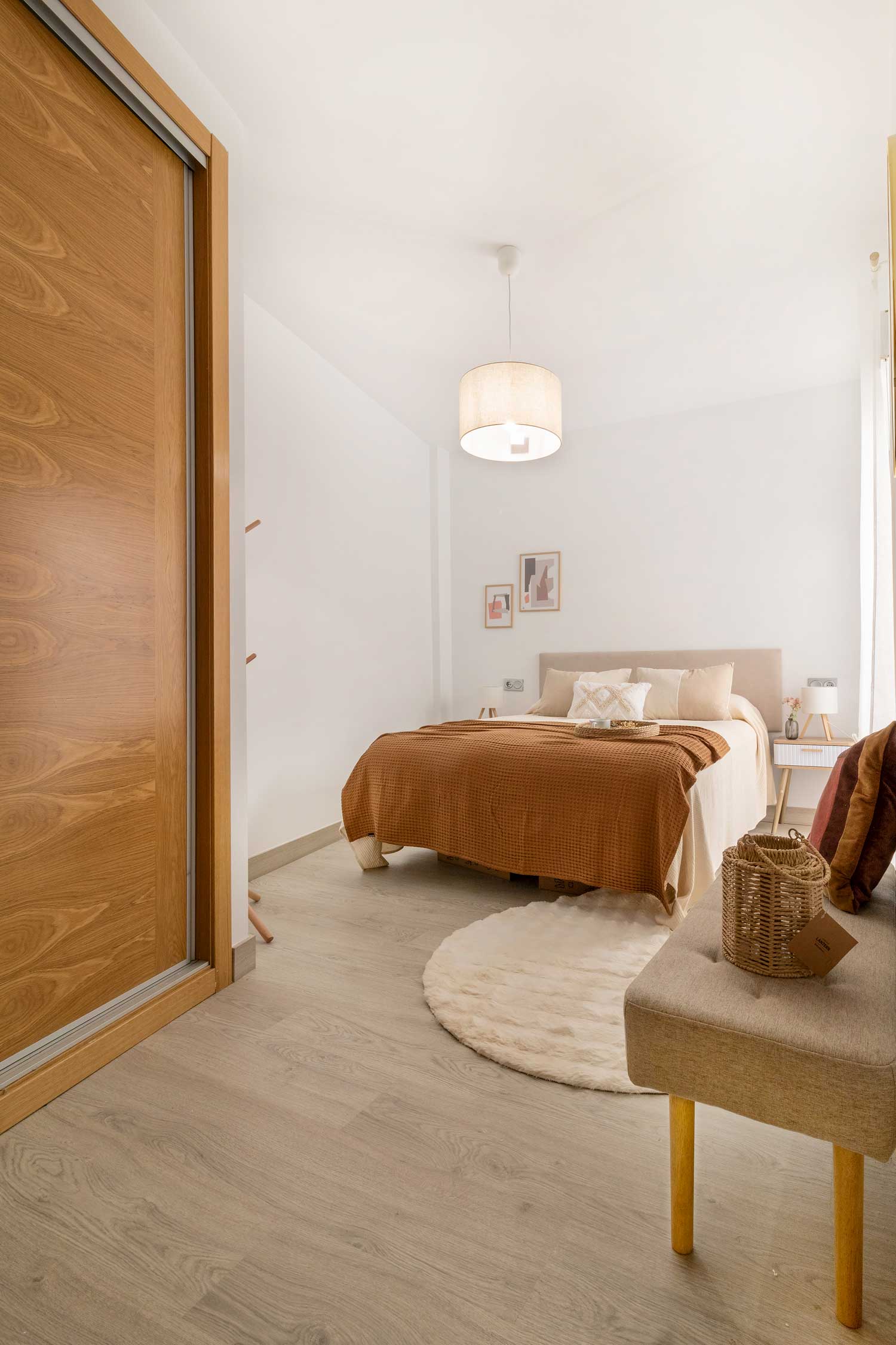 Decoración Home Staging en un dormitorio