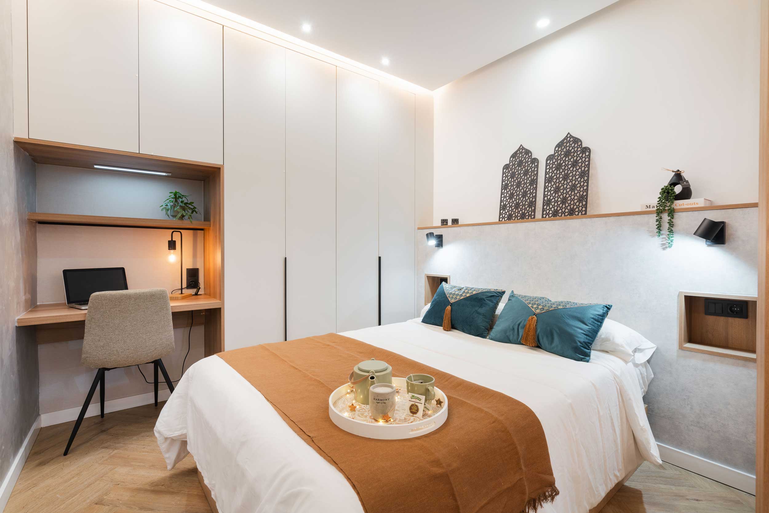 Decoración Staging en un estudio