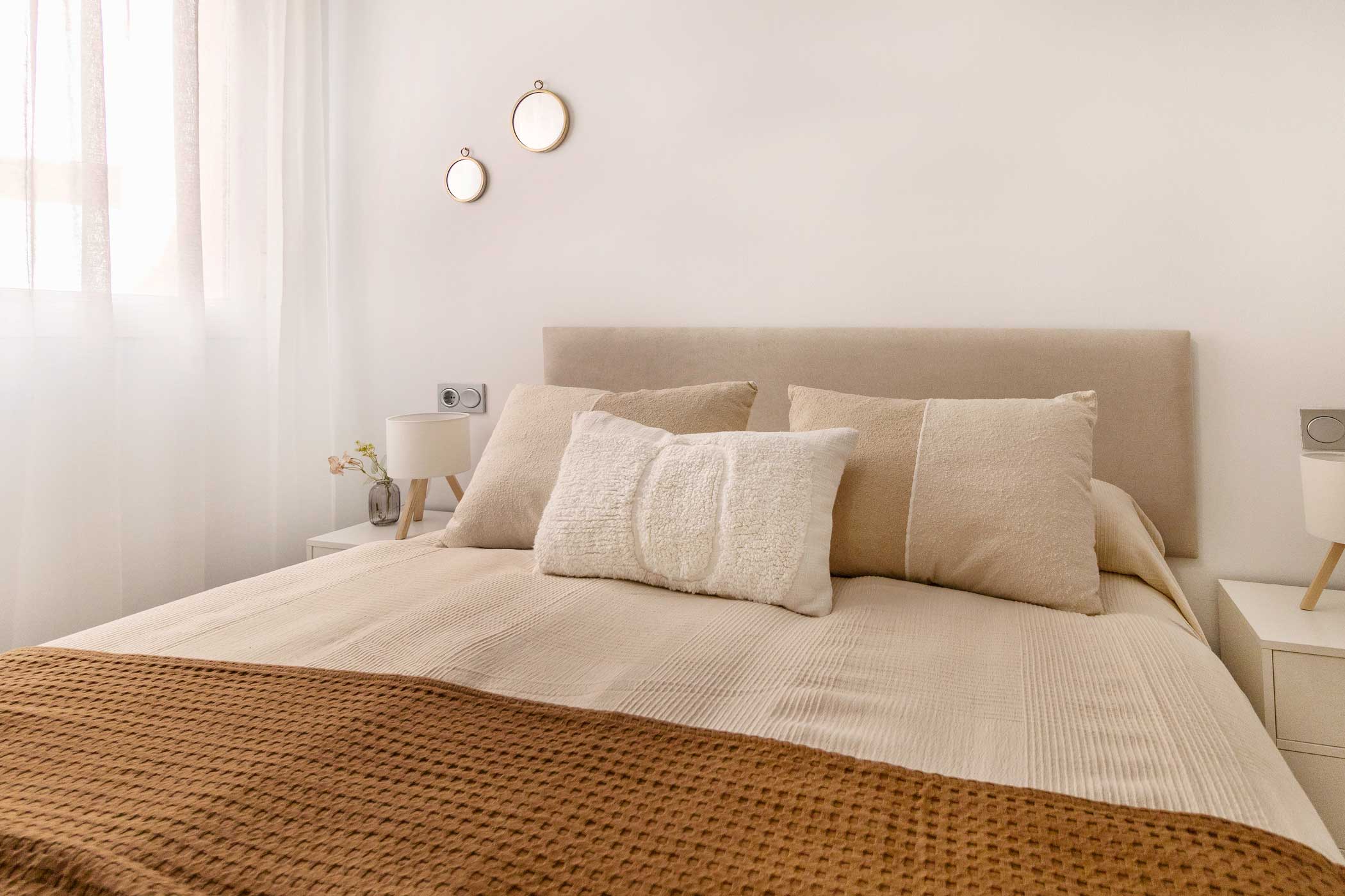 Decoración de un dormitorio con Home Staging