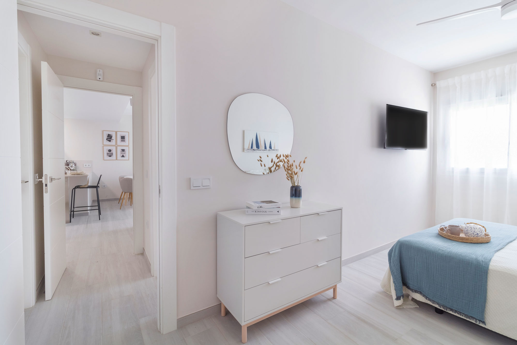 Decoración Home Staging en un dormitorio