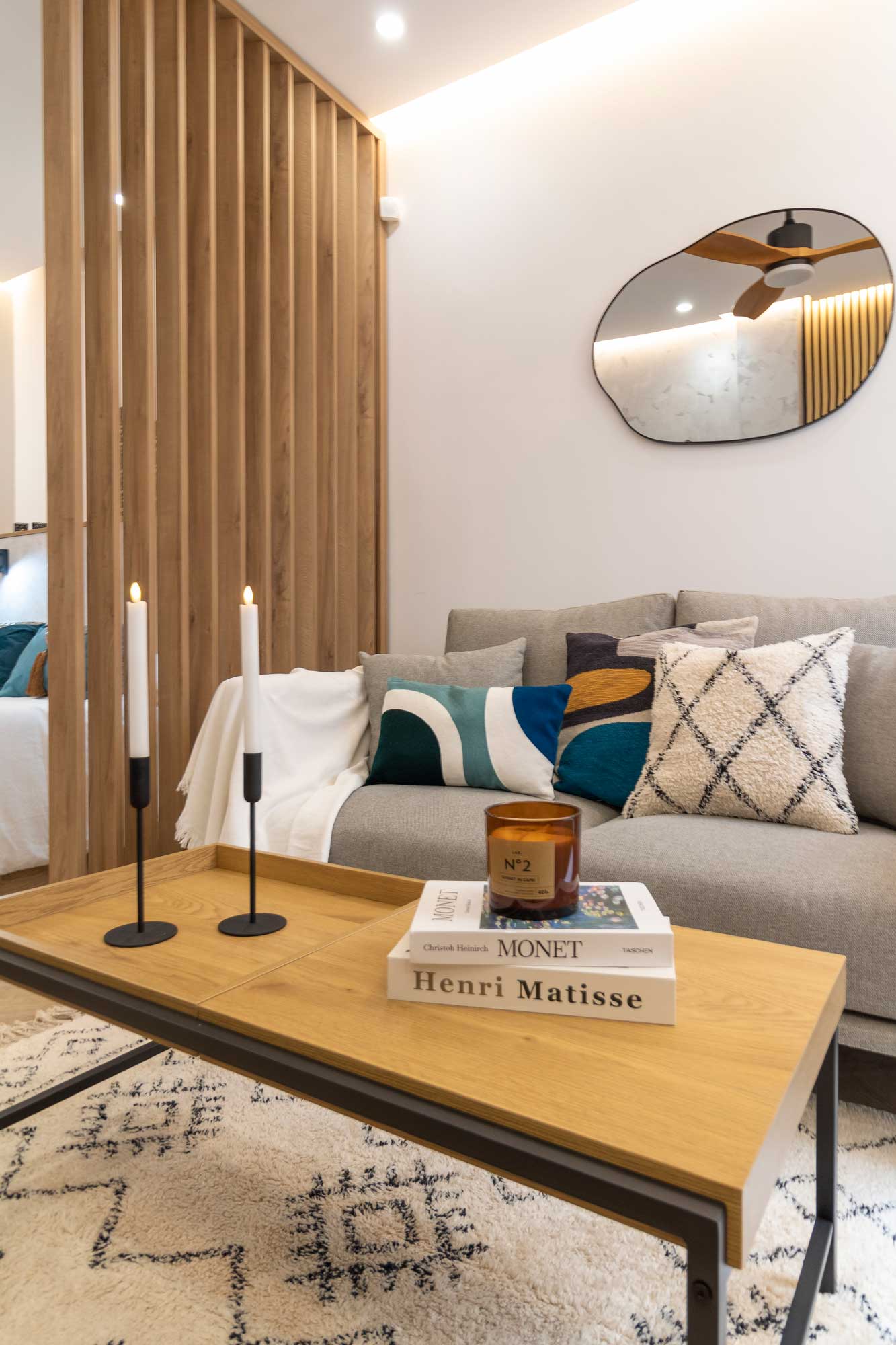 Decoración Staging en un estudio