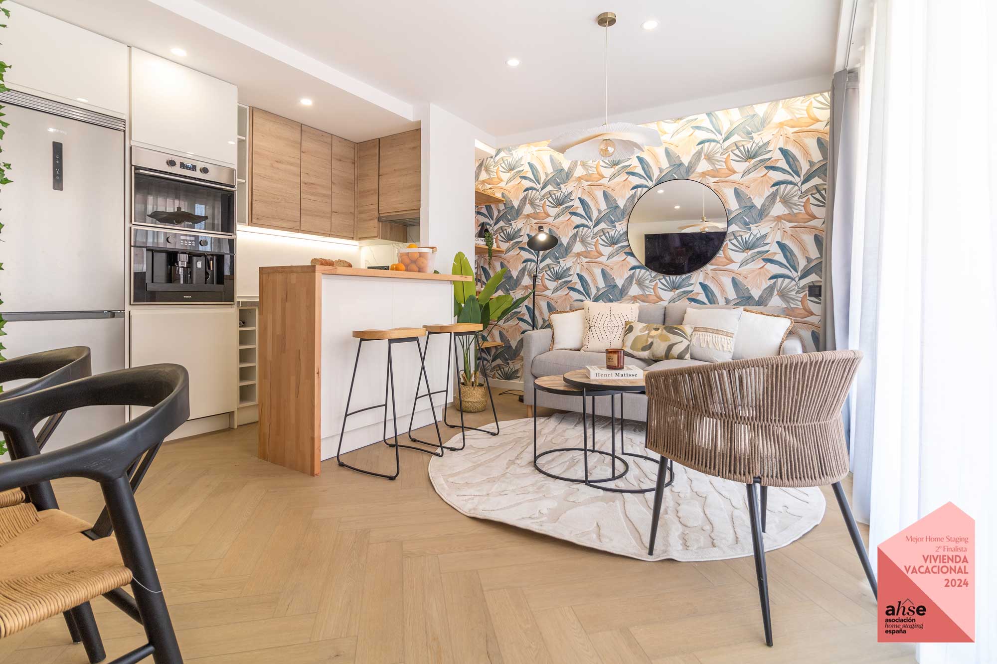 Decoración Home Staging en un salón