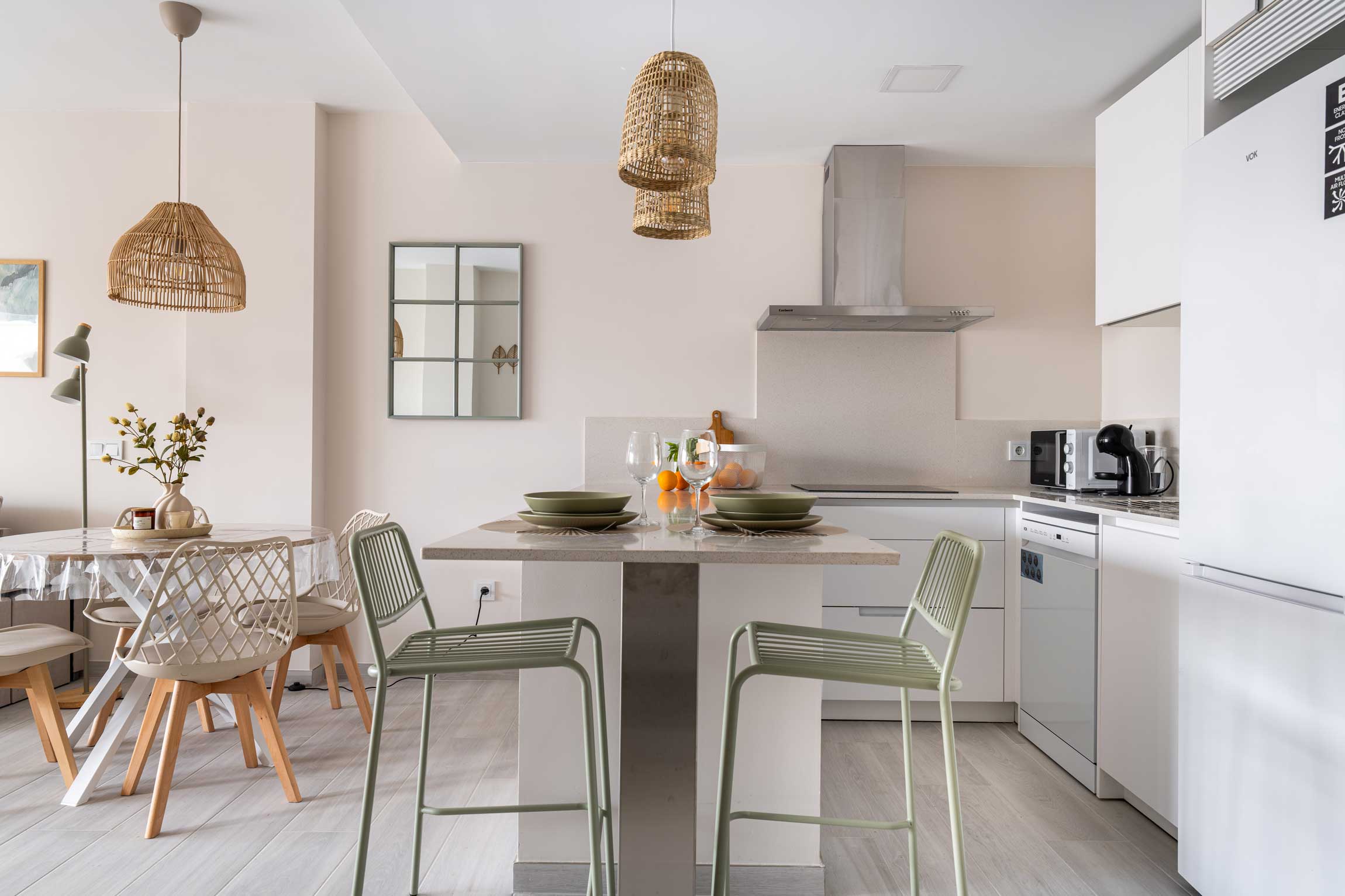 Decoración Home Staging en un salón-comedor