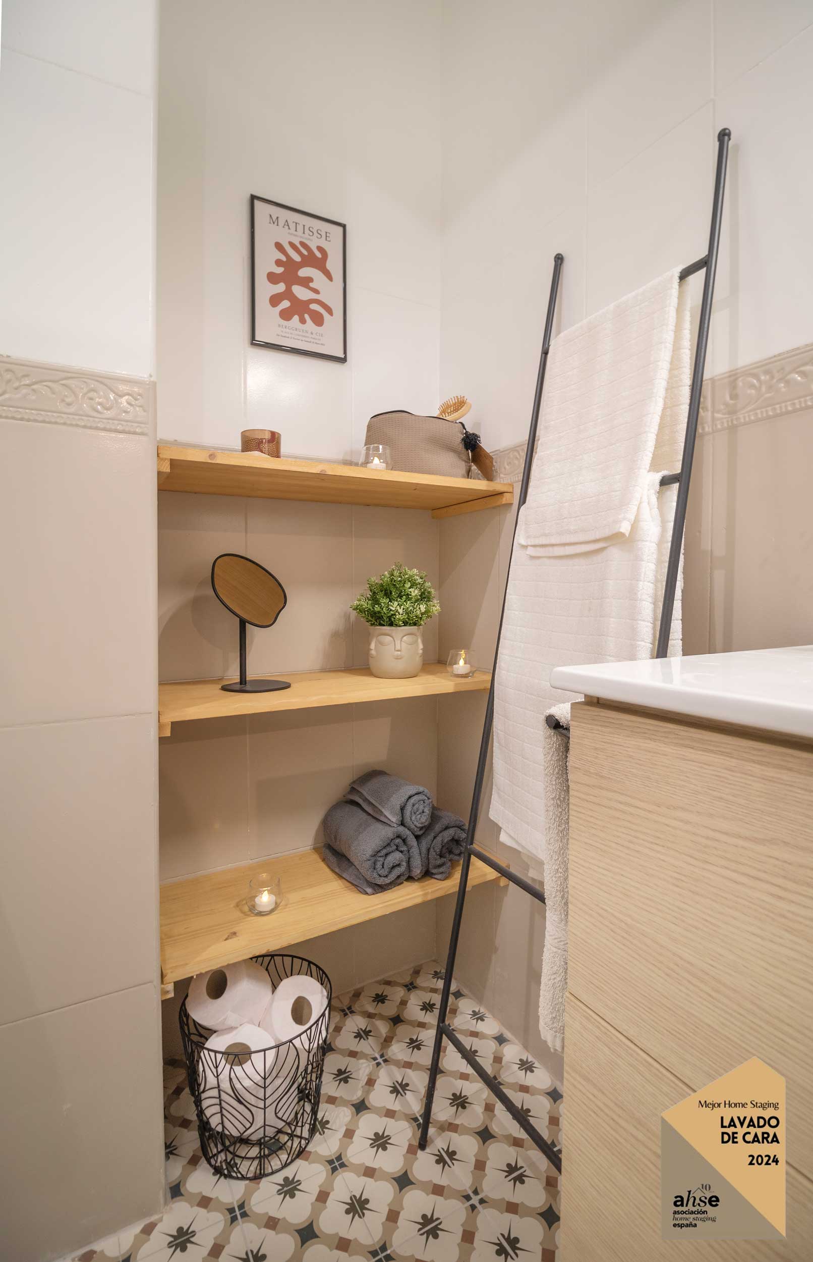 Decoración Home Staging en un baño