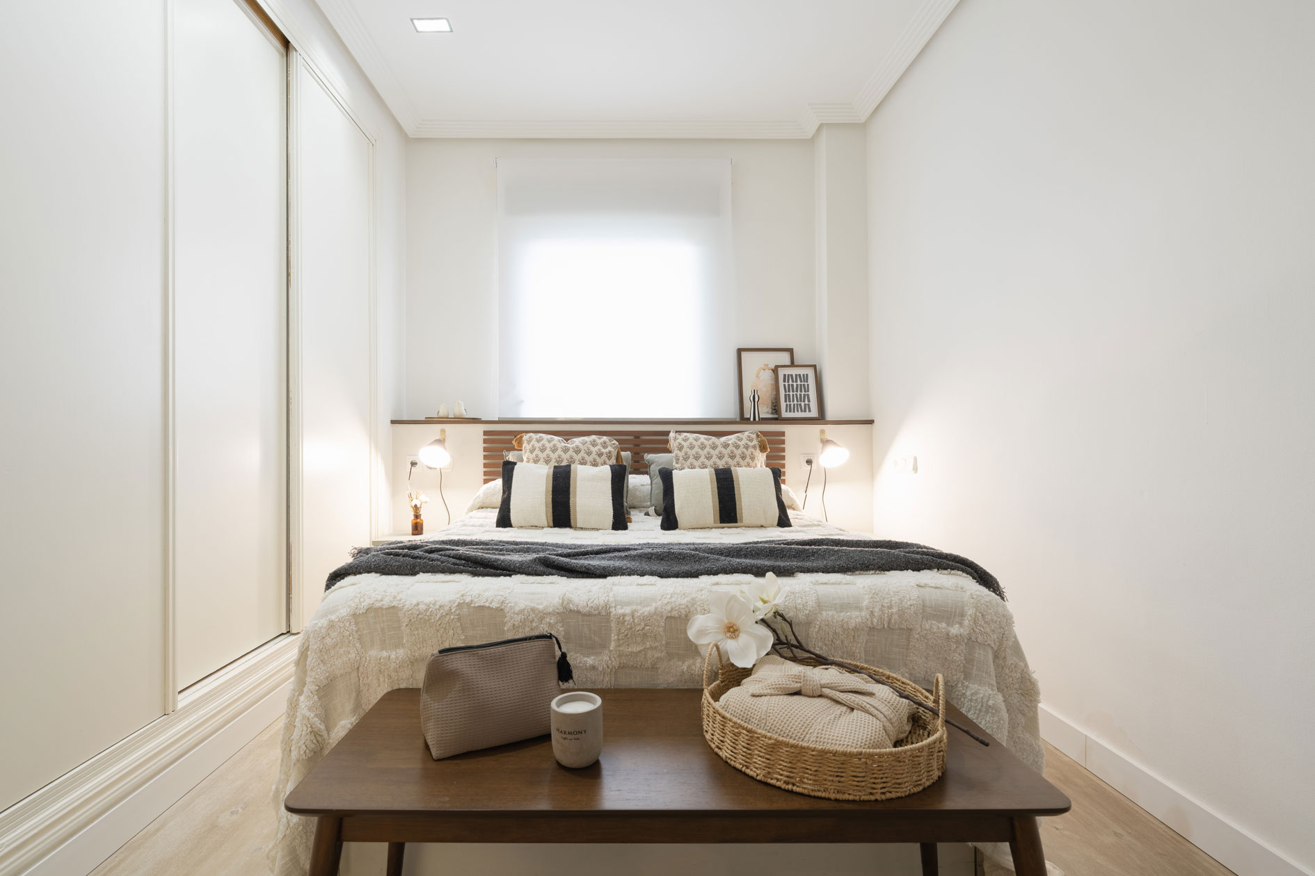 Decoración Home Staging en un dormitorio