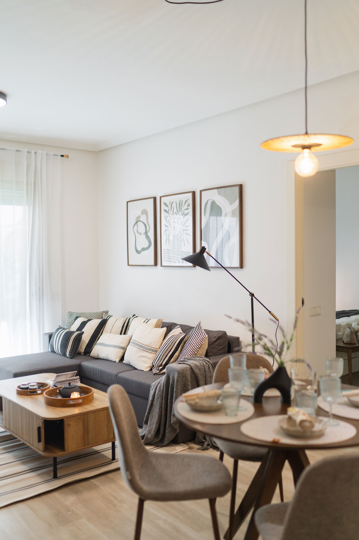 Decoración Home Staging en un salón